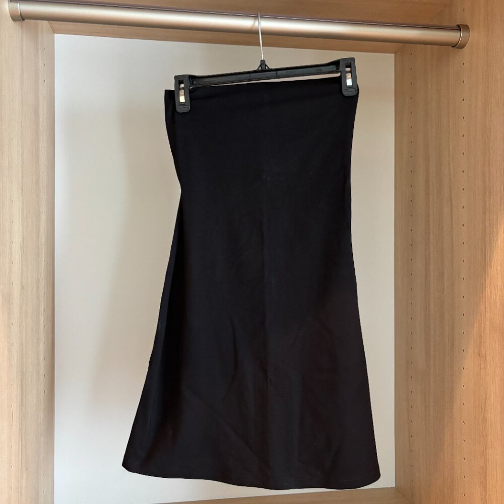 Susana Monaco Strapless Tube Mini Dress in Black